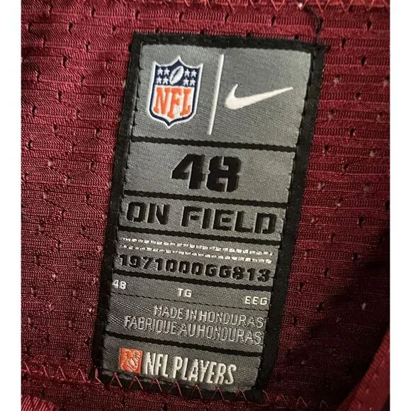 RG III Washington Redskins Nike 80th Anniversary NFL Jersey 48 Tg EEG - Picture 2 of 15
